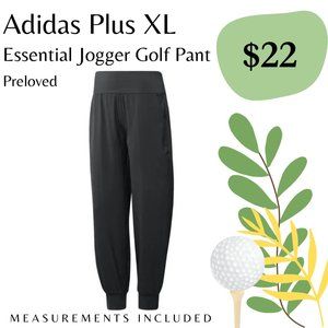 Adidas Women's Plus Size Essential Jogger Pant for Golf XL
